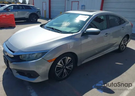 2017 Honda Civic Ex-T z USA, uszkodzony, nr VIN 2HGFC1F33HH641127